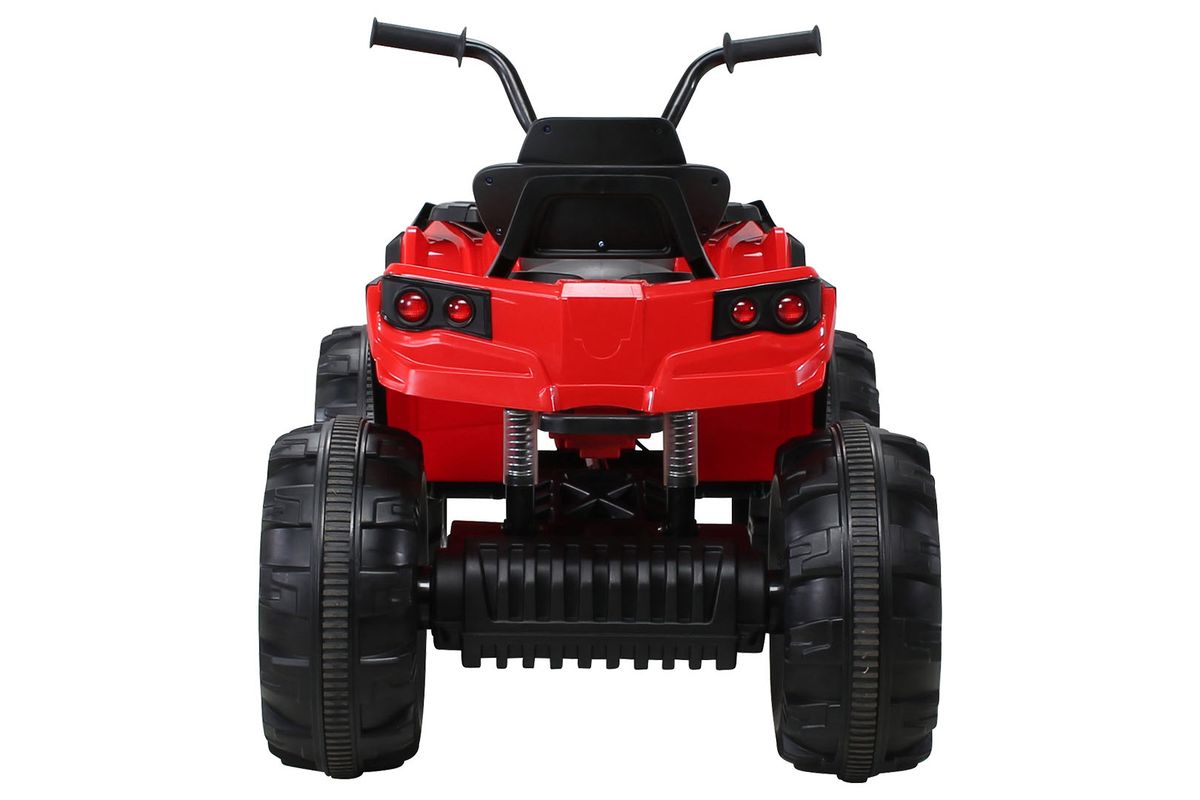 Quad ATV for barn, elbil - rød/hvit