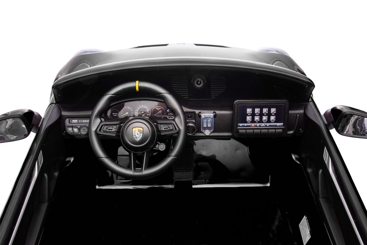 Porsche Spyder 911 GT3 to-seters elektrisk barnebil
