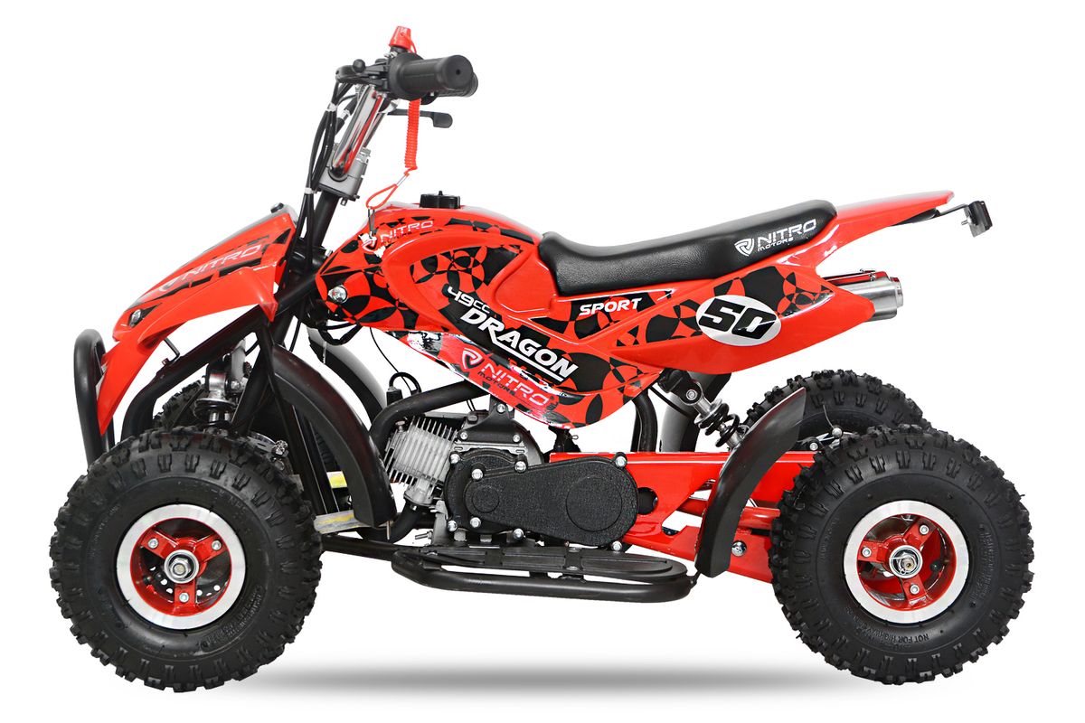 Nitro Dragon sport 49cc ATV 4
