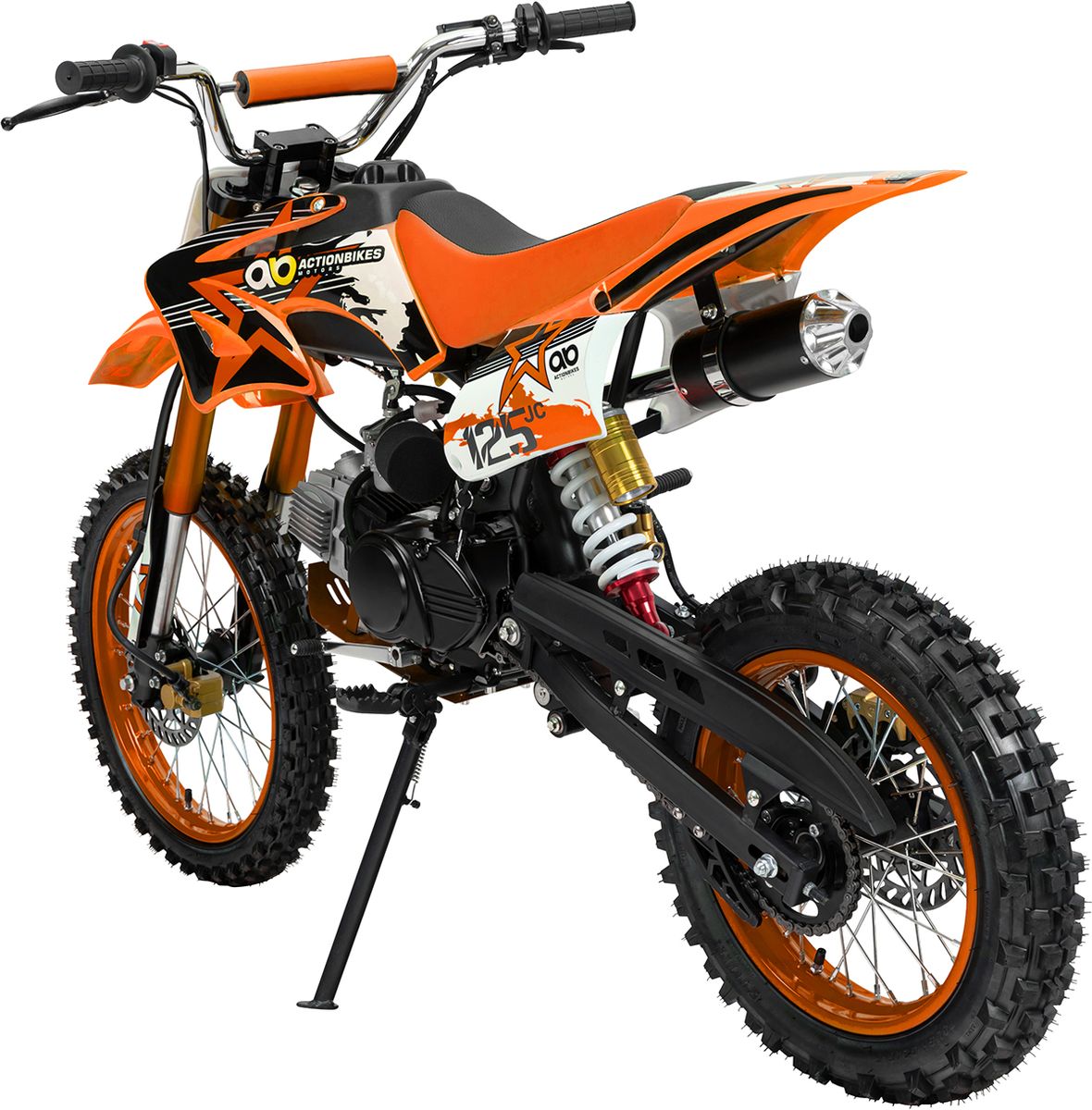 Dirtbike - Jugend Cross - JC125 cc 17/14 - oransje