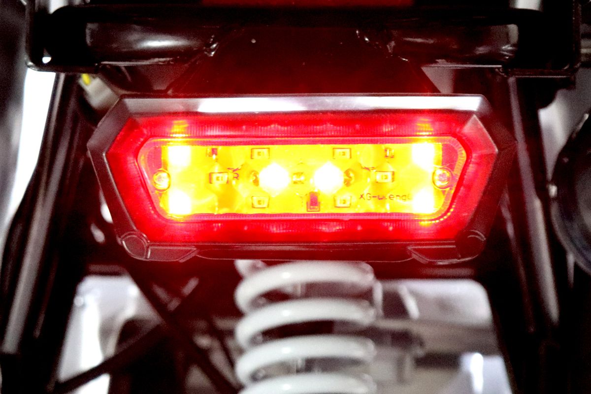 Rizzo 125cc ATV m/LED, revers og alarm – 7” dekk