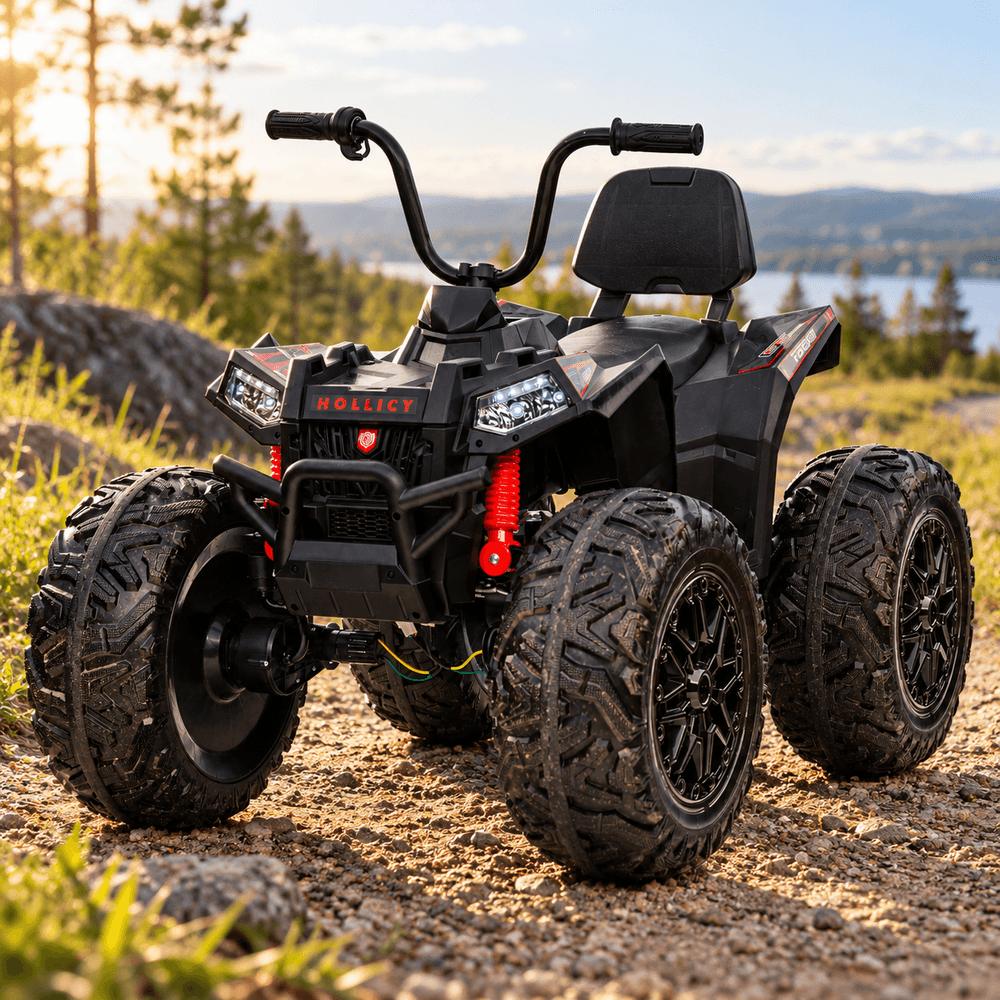 Elektrisk ATV for barn MonsterQuad Premium 400W 24V 14Ah – svart