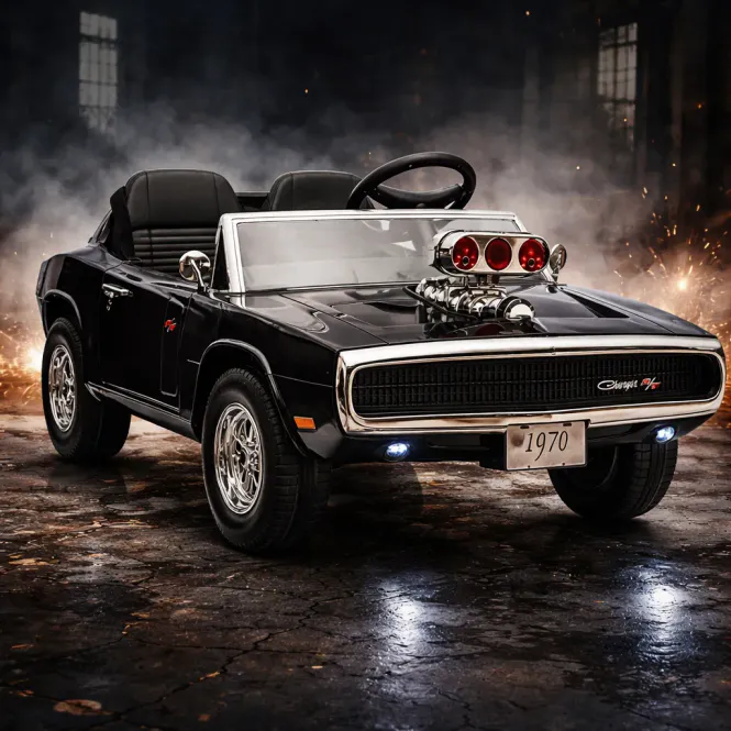 Hovedbilde Dodge Charger 1970 24V elektrisk barnebil