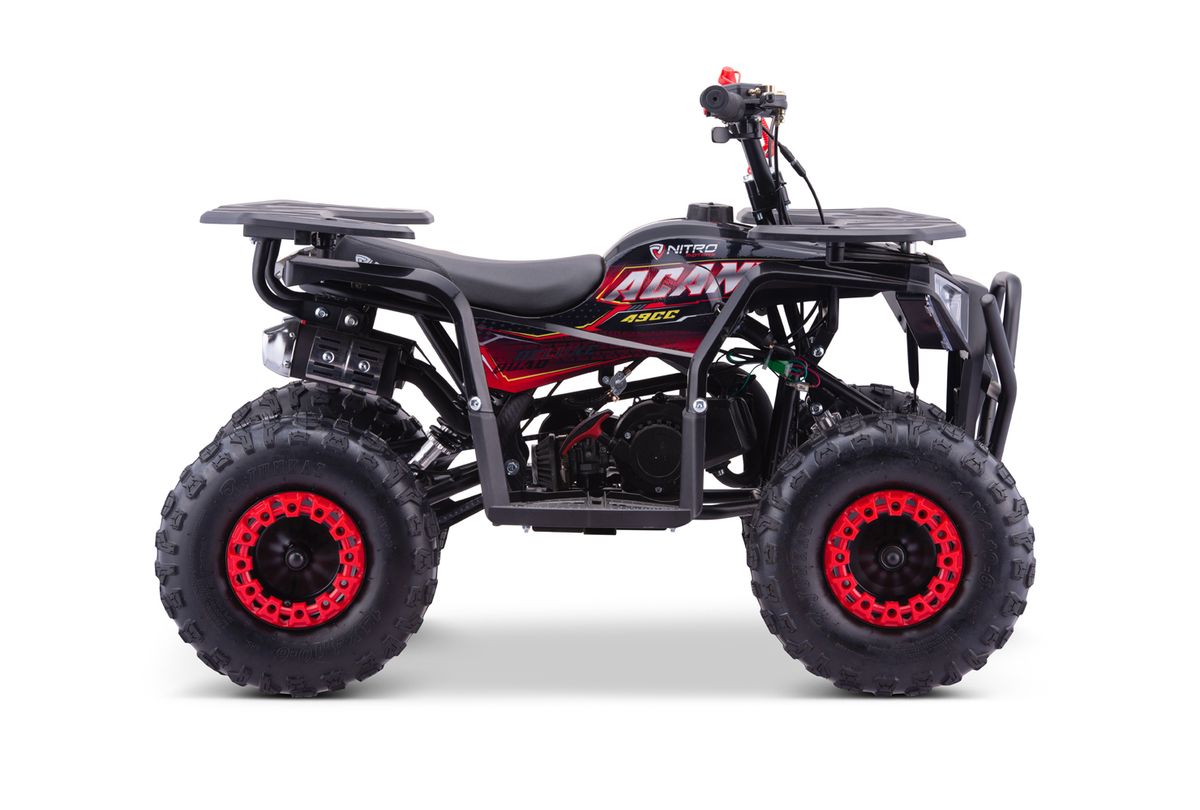 Nitro Acanto 49cc ATV DLX BTF dekk XL