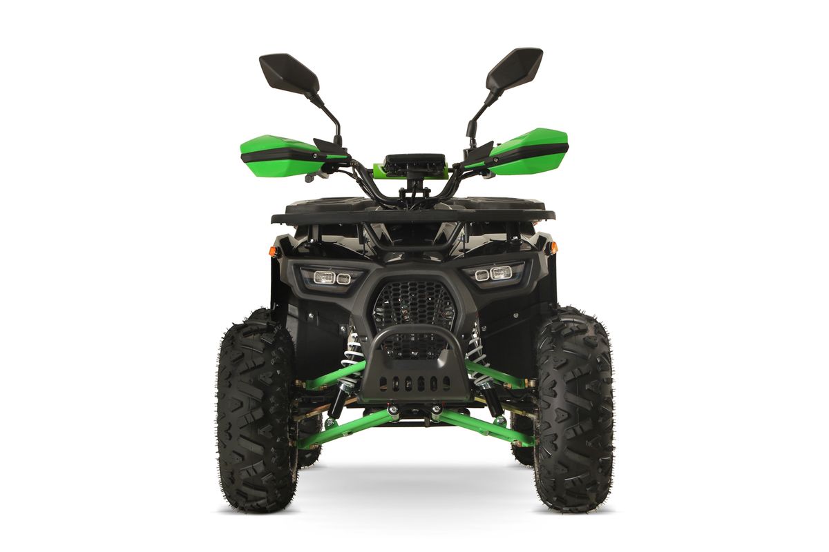 Dustrider 1500W elquad med LED og 4 hastigheter