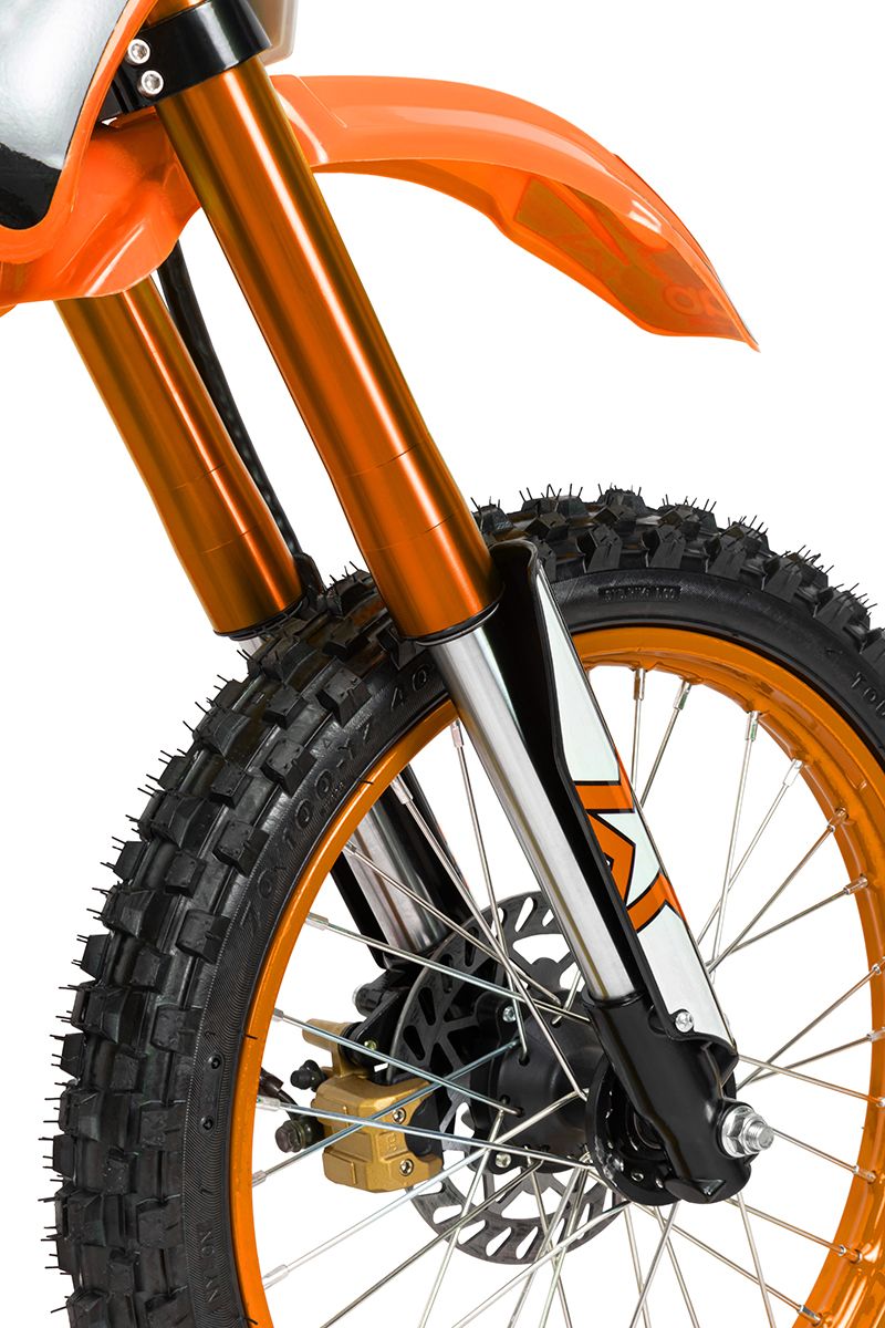 Dirtbike - Jugend Cross - JC125 cc 17/14 - oransje