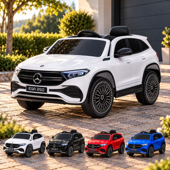Hovedbilde Mercedes EQA 250 elbil barn 12V med fjernkontroll