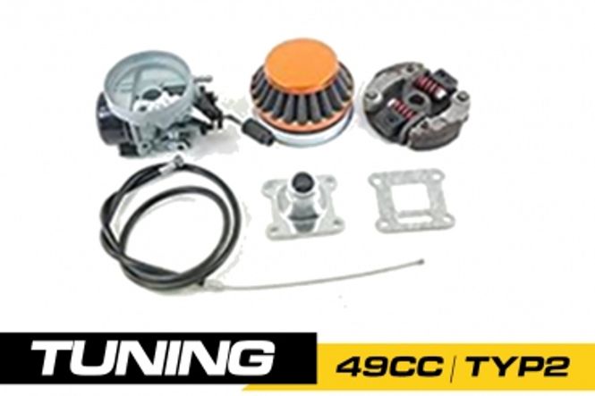 Hovedbilde Tuning Forgasser/clutch 49cc Type 2 for Pocket ...