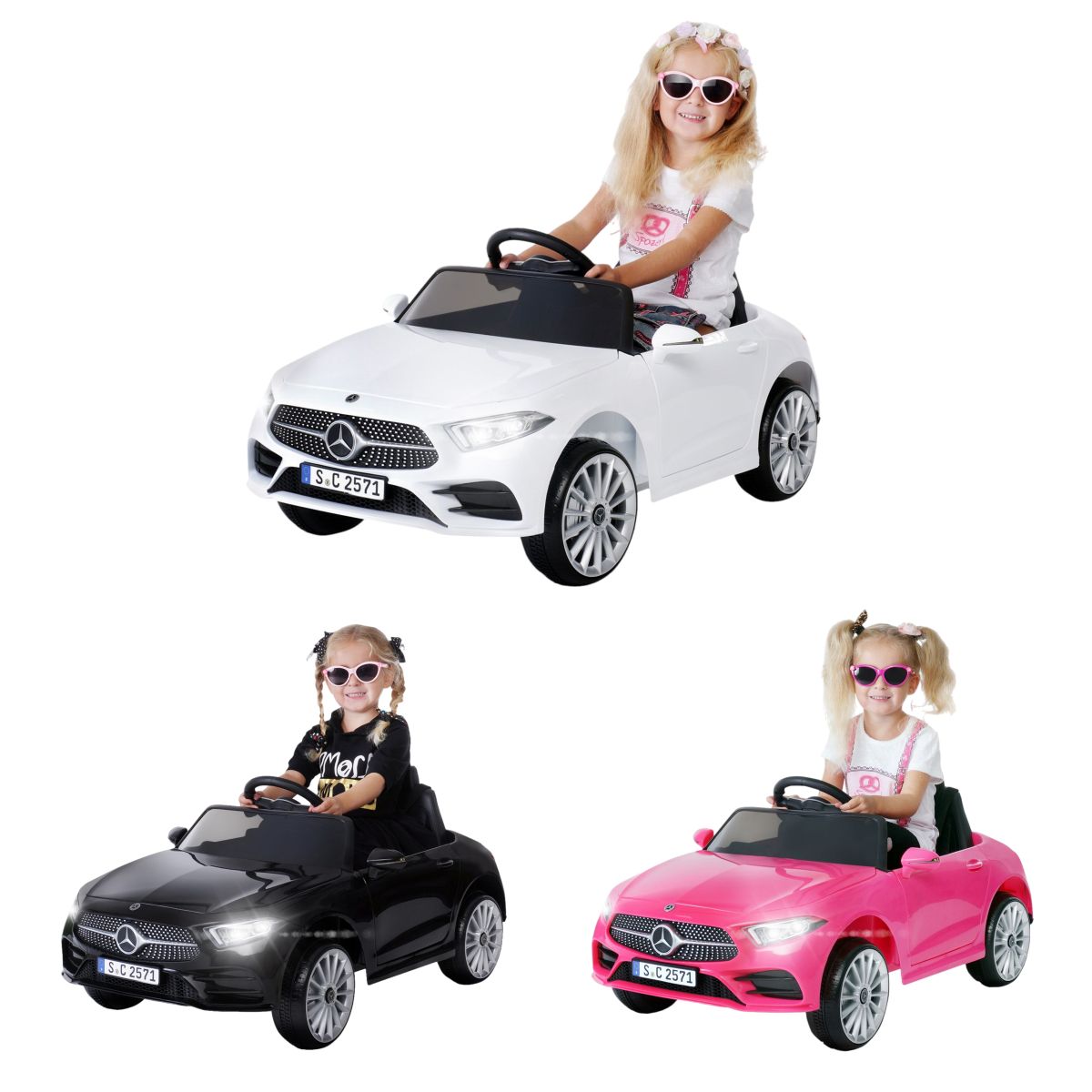 Elbil for barn Mercedes-Benz CLS 350 Coupé - fargevalg