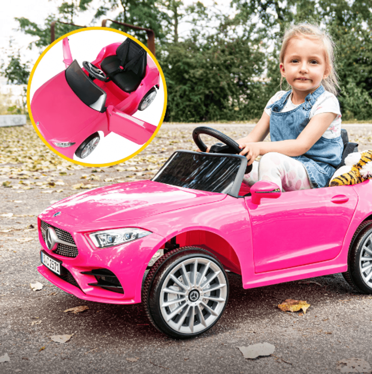 Elbil for barn Mercedes-Benz CLS 350 Coupé - fargevalg