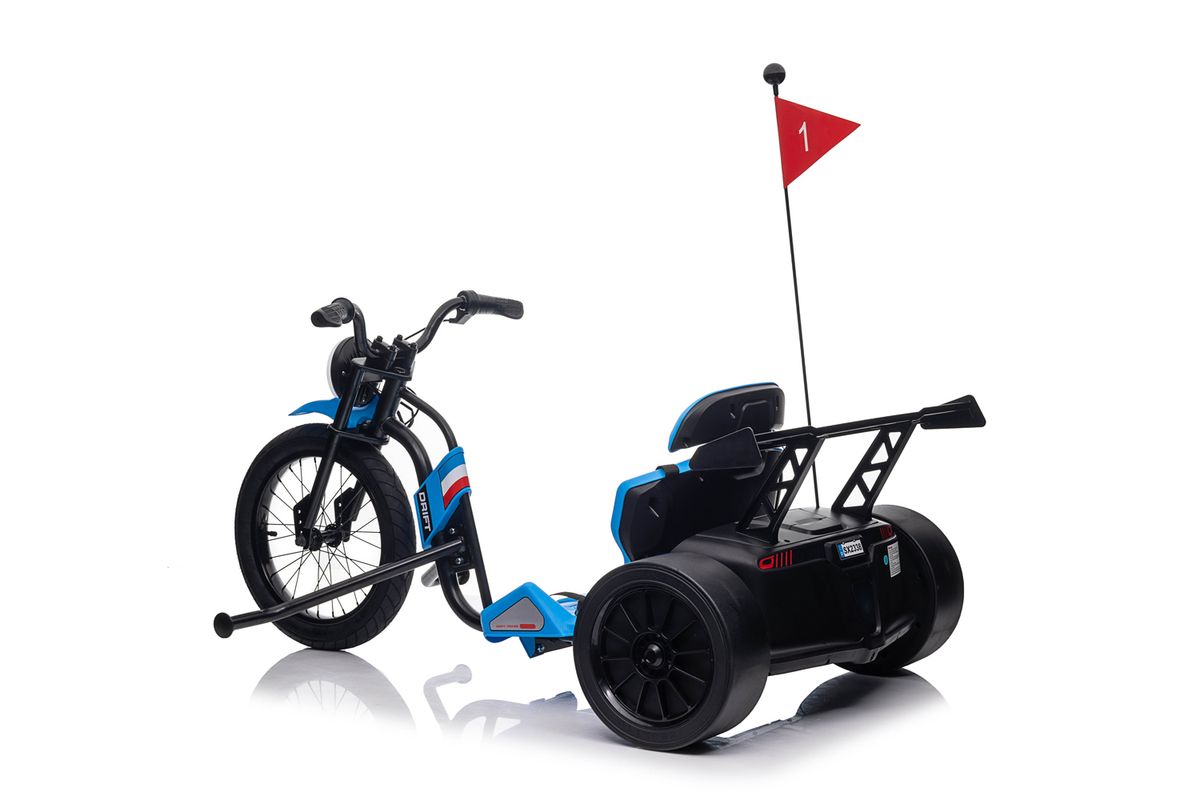 Drifting Bike el-trike 24V barn med 2x120W motorer