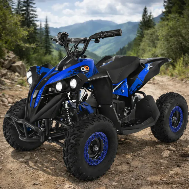 Hovedbilde Mini ATV Reneblade 1000w elektrisk sort-blå