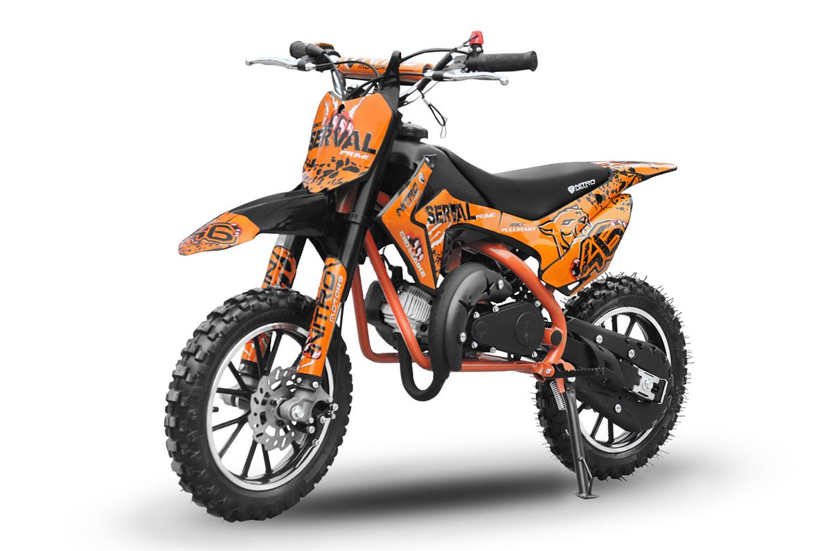 Nitro Motors Serval PRM 49cc mini dirtbike