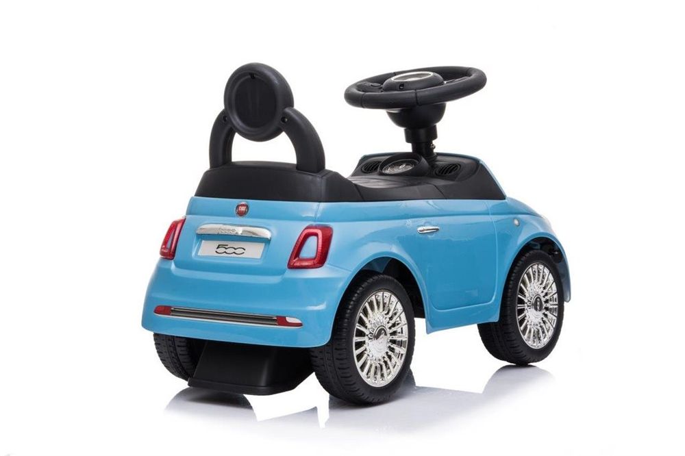 Fiat 500 gåbil blå