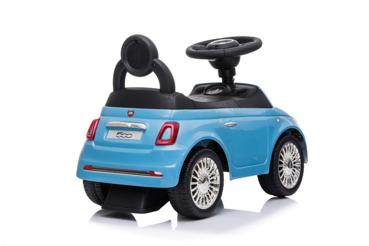Fiat 500 gåbil blå