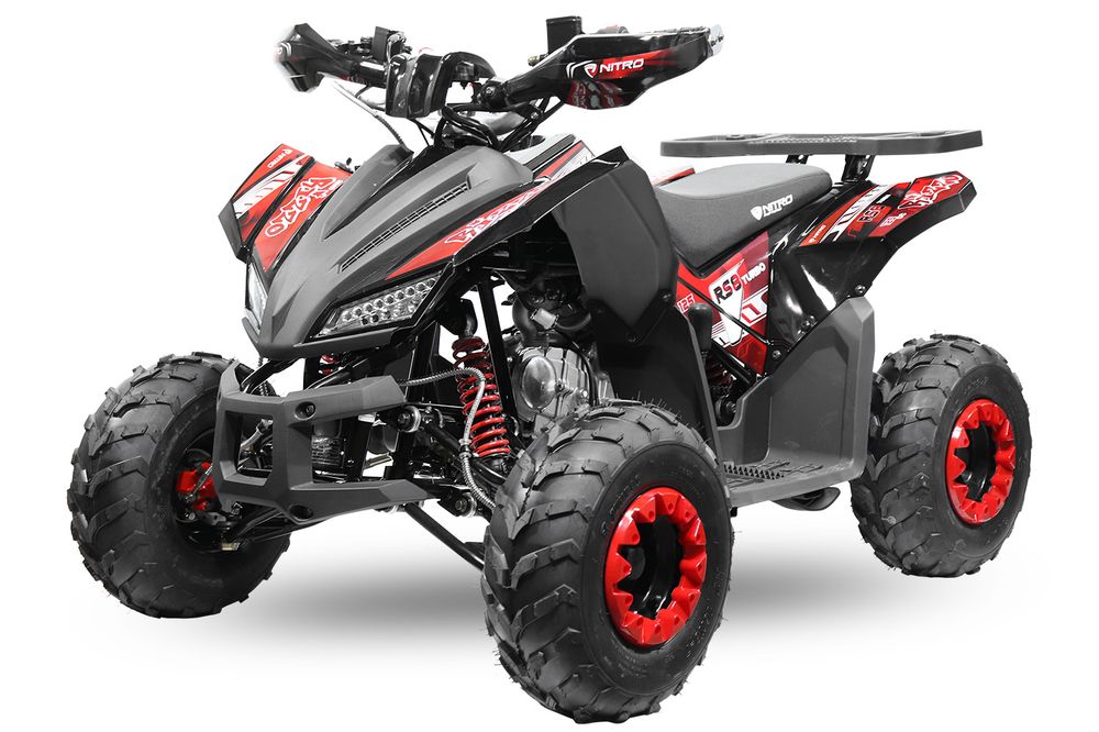 Rizzo 125cc ATV m/revers, LED, digitalt dash og alarm