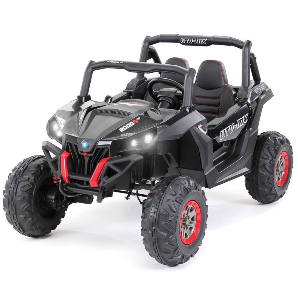 Elektrisk bil - UTV buggy - 2 seter - 140 watt - sort